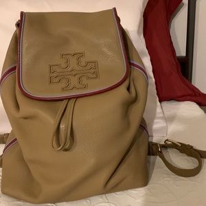 Tory Burch backpack. Clean soft and ready to use